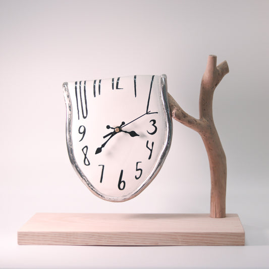 Orologio da appoggio platino